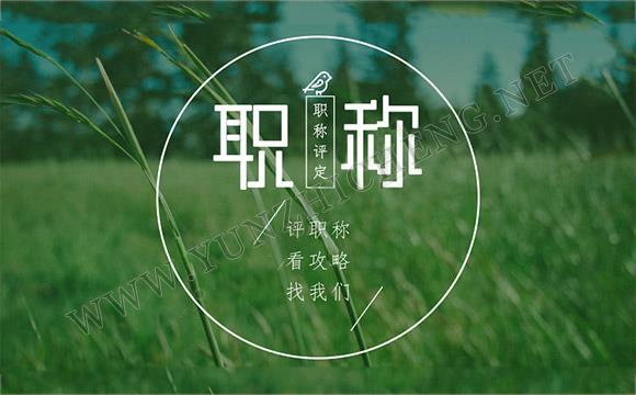企业职称申报 企业职称评定